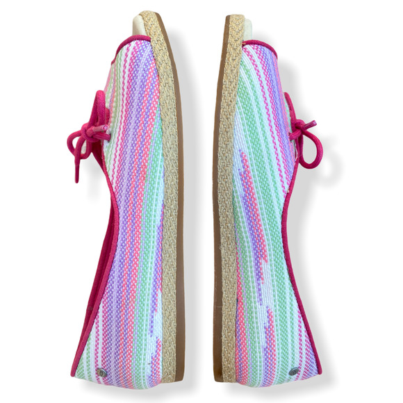 UGG Marleigh Serape Open Toe Espadrille Flat EUC - Picture 7 of 10